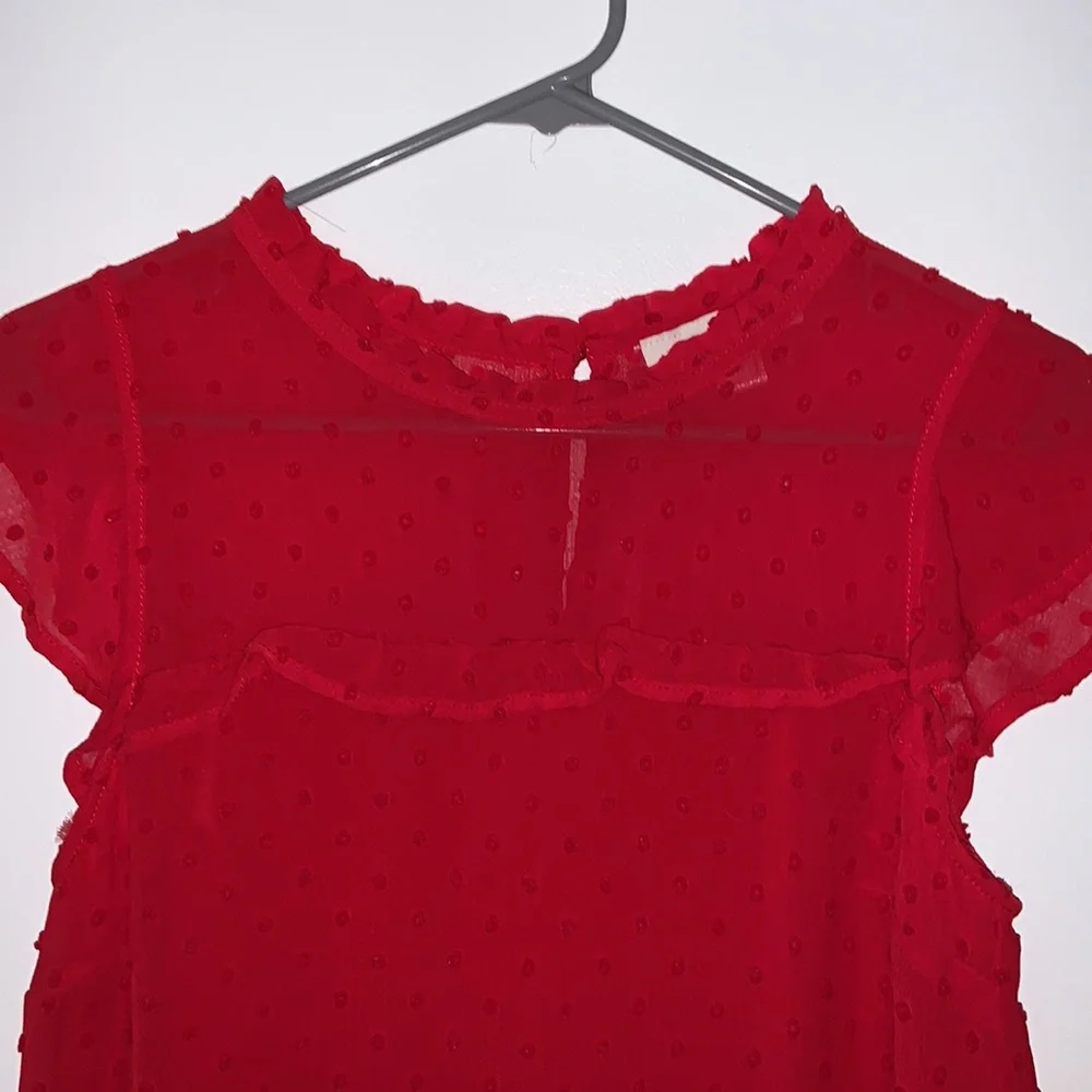 Red Blouse - Picture 2 of 2